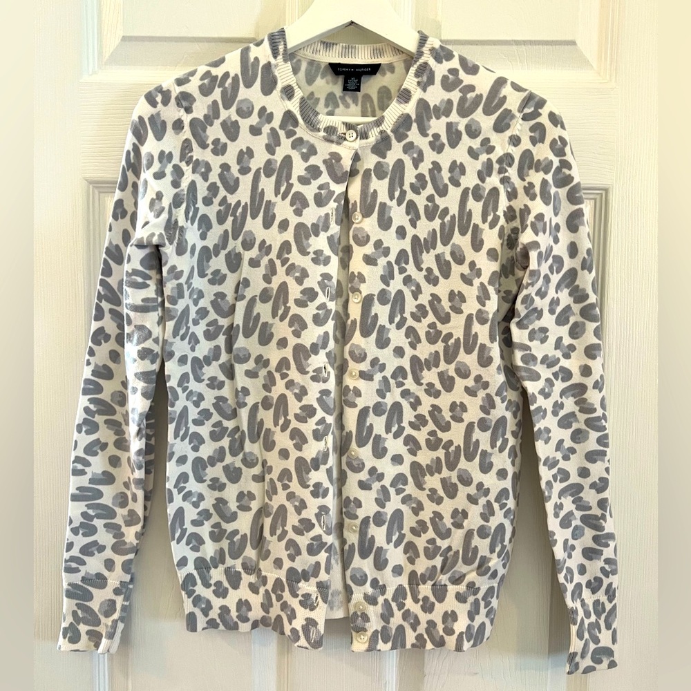 Tommy Hilfiger leopard cardigan